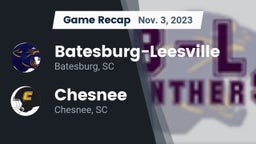 Recap: Batesburg-Leesville  vs. Chesnee  2023