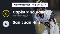 Recap: Capistrano Valley  vs. San Juan Hills 2019