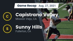 Recap: Capistrano Valley  vs. Sunny Hills  2021