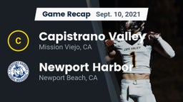 Recap: Capistrano Valley  vs. Newport Harbor  2021