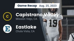 Recap: Capistrano Valley  vs. Eastlake  2023