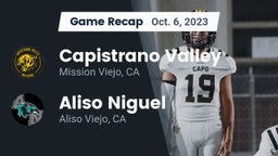 Recap: Capistrano Valley  vs. Aliso Niguel  2023