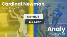 Matchup: Cardinal Newman vs. Analy  2017