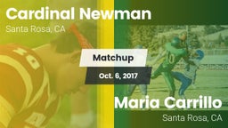 Matchup: Cardinal Newman vs. Maria Carrillo  2017
