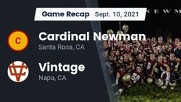 Recap: Cardinal Newman  vs. Vintage  2021