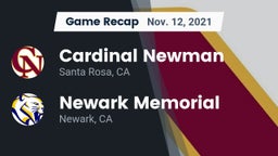 Recap: Cardinal Newman  vs. Newark Memorial  2021