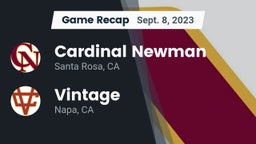 Recap: Cardinal Newman  vs. Vintage  2023