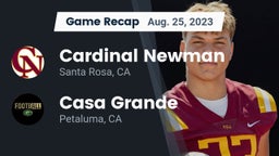 Recap: Cardinal Newman  vs. Casa Grande  2023
