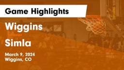 Wiggins  vs Simla  Game Highlights - March 9, 2024
