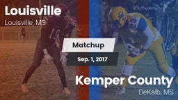 Matchup: Louisville vs. Kemper County  2017