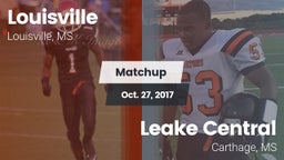 Matchup: Louisville vs. Leake Central  2017