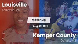 Matchup: Louisville vs. Kemper County  2018