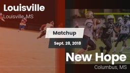 Matchup: Louisville vs. New Hope  2018