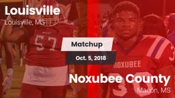 Matchup: Louisville vs. Noxubee County  2018