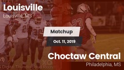 Matchup: Louisville vs. Choctaw Central  2019