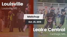 Matchup: Louisville vs. Leake Central  2019