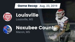 Recap: Louisville  vs. Noxubee County  2019
