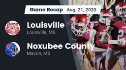 Recap: Louisville  vs. Noxubee County  2020