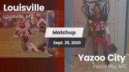 Matchup: Louisville vs. Yazoo City  2020