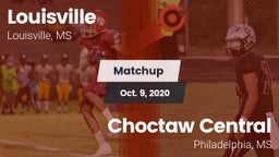 Matchup: Louisville vs. Choctaw Central  2020