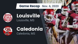 Recap: Louisville  vs. Caledonia  2020