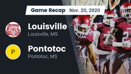 Recap: Louisville  vs. Pontotoc  2020