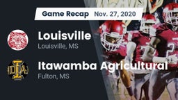 Recap: Louisville  vs. Itawamba Agricultural  2020