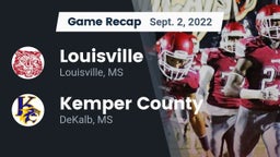 Recap: Louisville  vs. Kemper County  2022