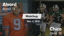 Matchup: Alvord vs. Chico  2016