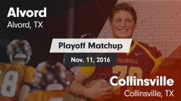 Matchup: Alvord vs. Collinsville  2016
