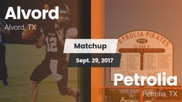 Matchup: Alvord vs. Petrolia  2017