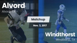 Matchup: Alvord vs. Windthorst  2017