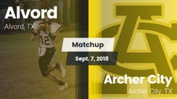 Matchup: Alvord vs. Archer City  2018