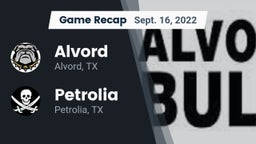 Recap: Alvord  vs. Petrolia  2022