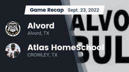 Recap: Alvord  vs. Atlas HomeSchool 2022