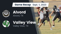 Recap: Alvord  vs. Valley View  2023
