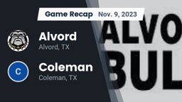 Recap: Alvord  vs. Coleman  2023