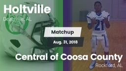 Matchup: Holtville vs. Central of Coosa County  2018