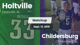 Matchup: Holtville vs. Childersburg  2019