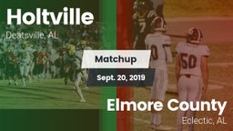 Matchup: Holtville vs. Elmore County  2019