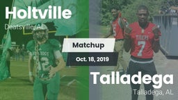 Matchup: Holtville vs. Talladega  2019