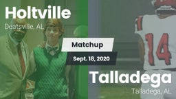 Matchup: Holtville vs. Talladega  2020