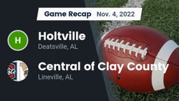 Recap: Holtville  vs. Central  of Clay County 2022