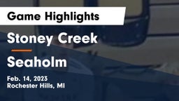 Stoney Creek  vs Seaholm  Game Highlights - Feb. 14, 2023