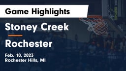 Stoney Creek  vs Rochester  Game Highlights - Feb. 10, 2023