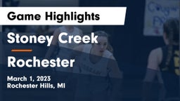 Stoney Creek  vs Rochester  Game Highlights - March 1, 2023