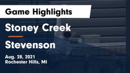 Stoney Creek  vs Stevenson  Game Highlights - Aug. 28, 2021