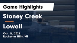 Stoney Creek  vs Lowell  Game Highlights - Oct. 16, 2021