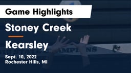 Stoney Creek  vs Kearsley Game Highlights - Sept. 10, 2022