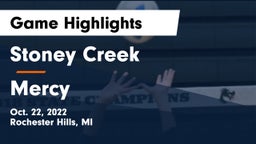 Stoney Creek  vs Mercy   Game Highlights - Oct. 22, 2022